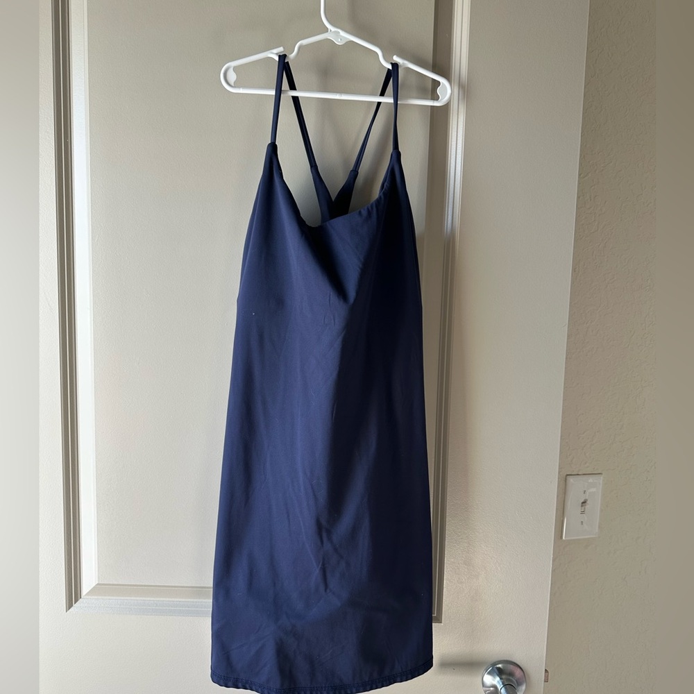 Halara athletic dress cross back Navy size M